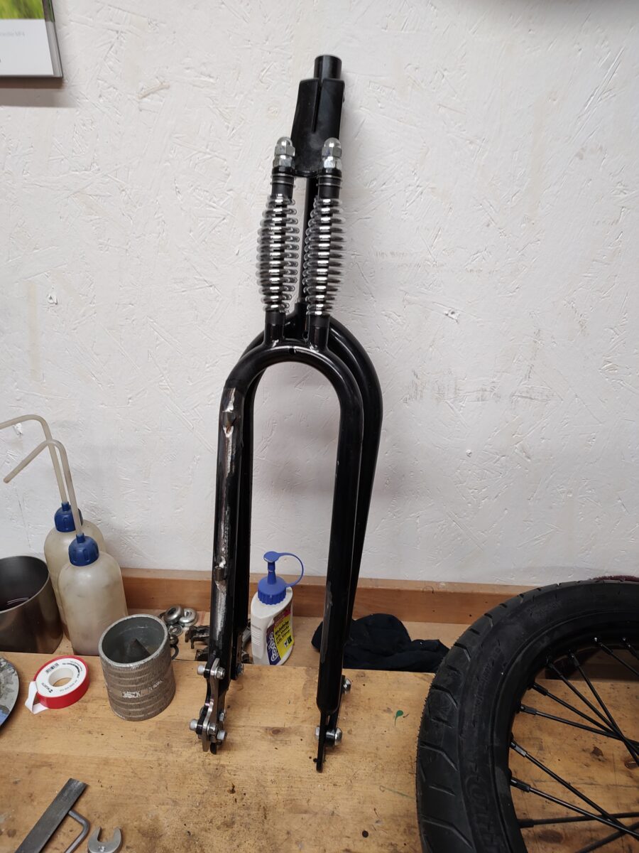 Projekt Springergabel | Puch Maxi N